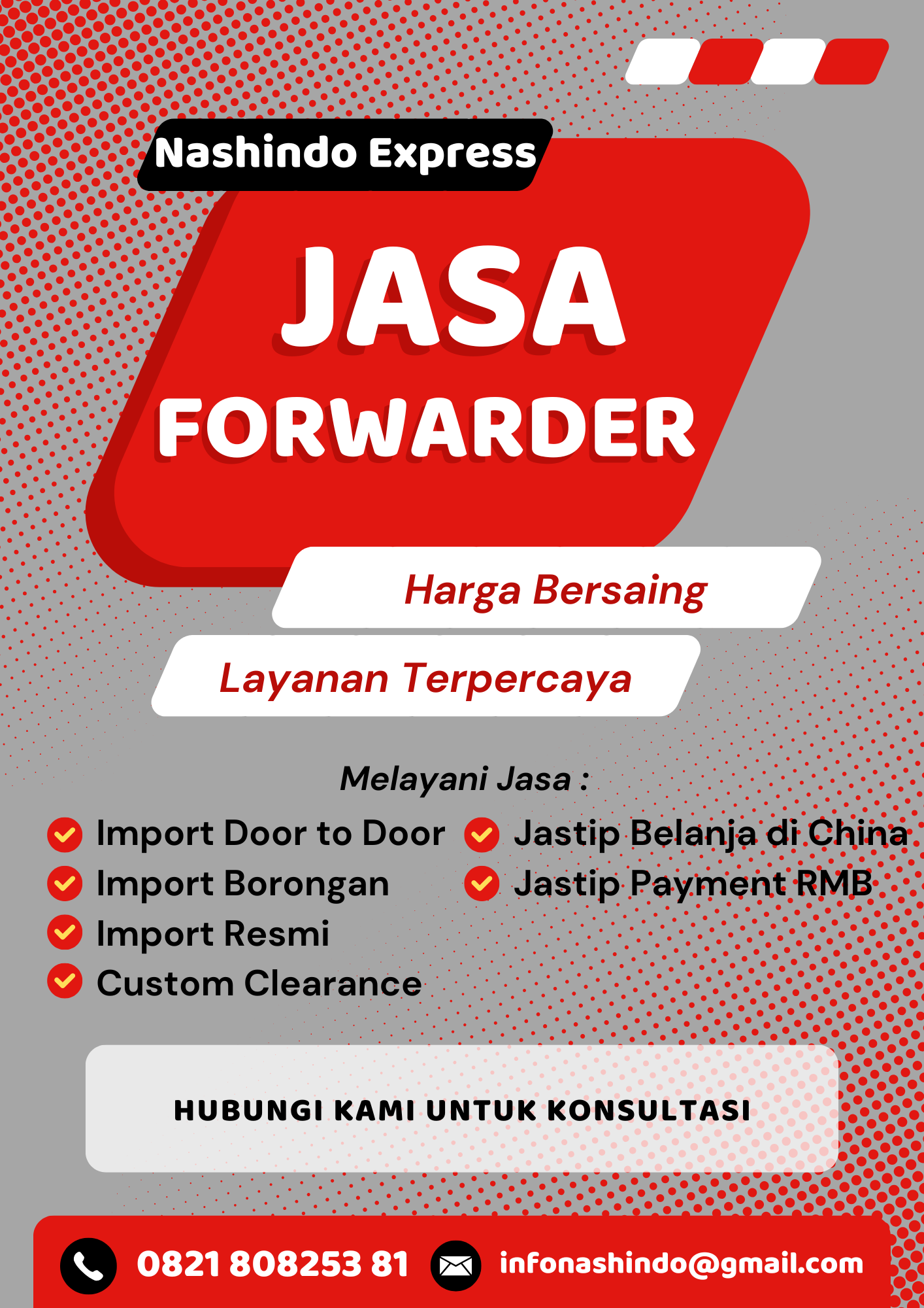 Jasa Forwarder – Jasa Import Mesin Elektronik dari India ke Indonesia