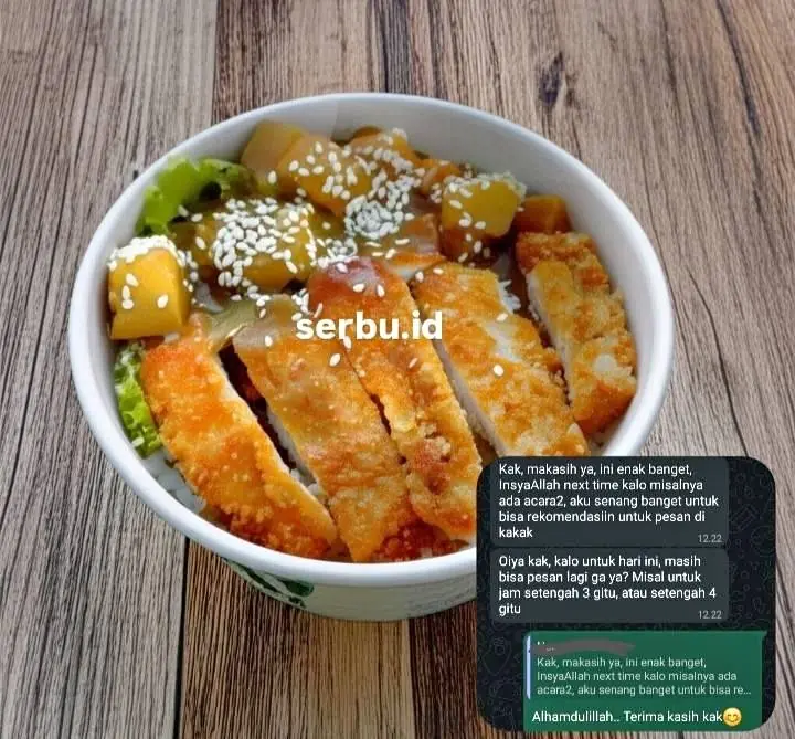 Ricebowl Ayam Katsu+Kari Jepang
