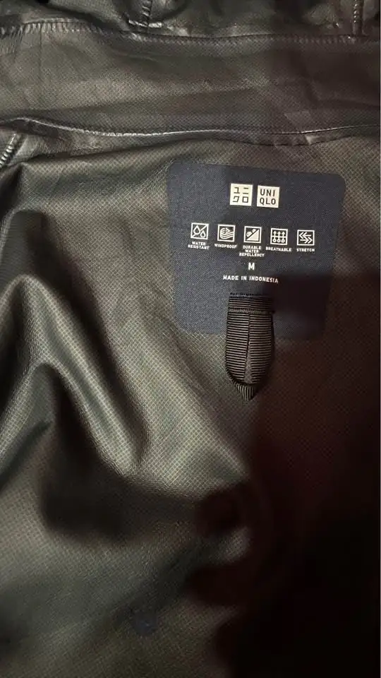 Jaket Blocktech Uniqlo (Second)