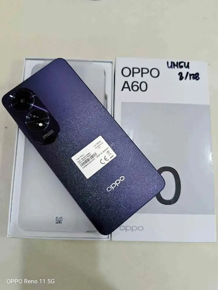 OPPO A60 RAM 16/128 16/256 TAHAN BENTURAN KERAS BARU SEGEL GARANSI RES