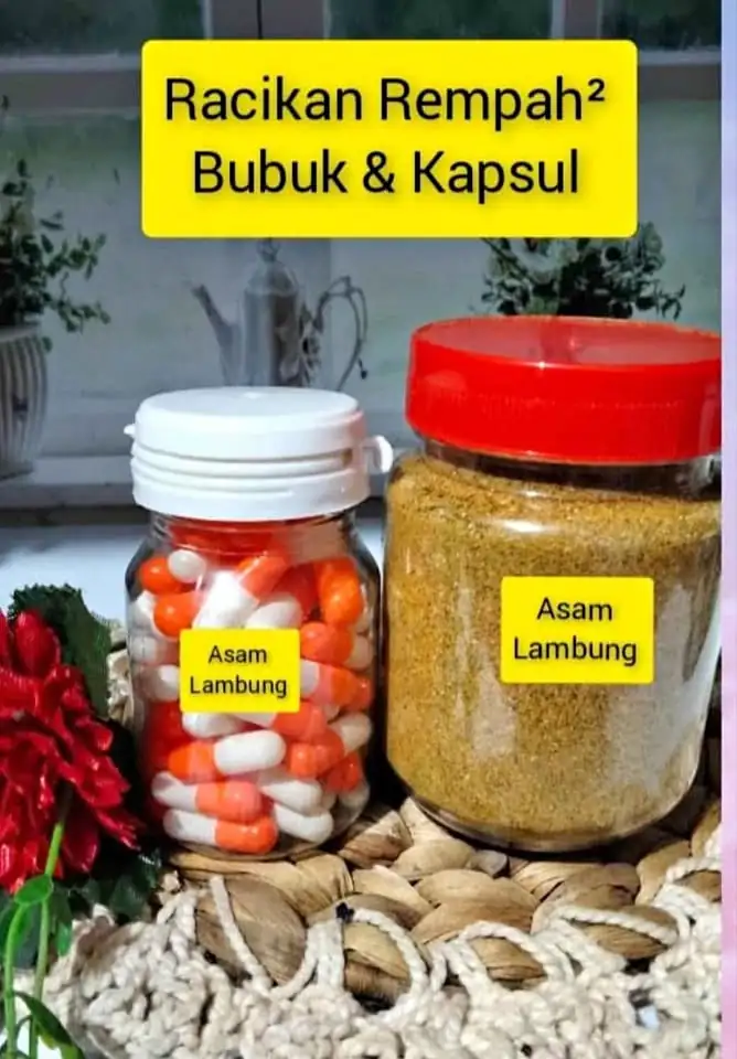 Racikan bubuk / jamu