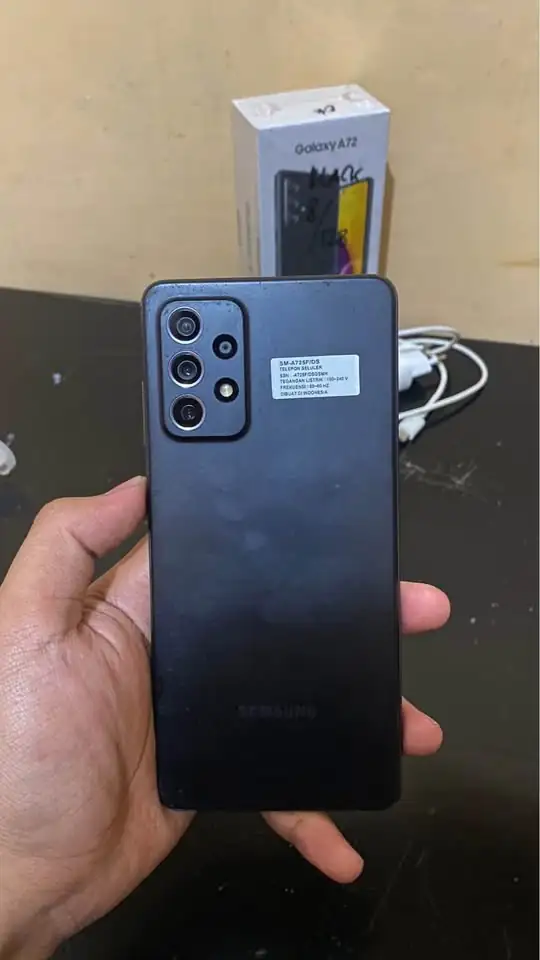 Dijual Handphone Samsung A72 8/128 GB Garansi Resmi Sein Indonesia