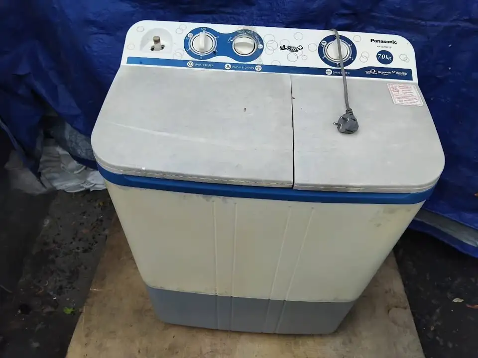 mesin cuci 2 tabung Panasonic murah bekas