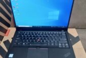 Laptop Thinkpad X1 carbon i5 gen8 Ram 8gb SSD 256gb keyboard becklight
