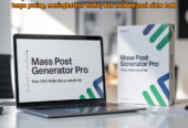 Mass Post Generator PRO 1000 post sekali KLIK WP Plugin