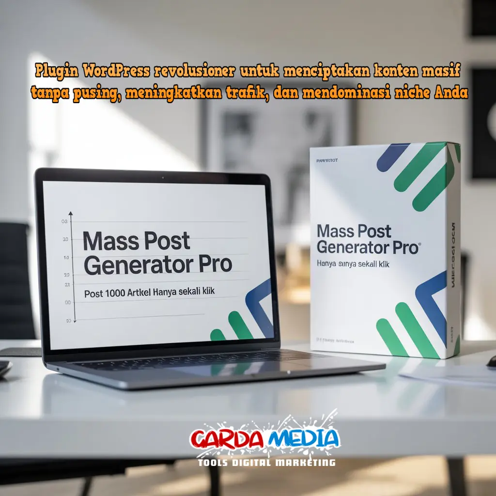 Mass Post Generator PRO 1000 post sekali KLIK WP Plugin