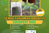 Cocopeat Disk Semai Praktis Solusi Ideal untuk Kebun Impian Anda