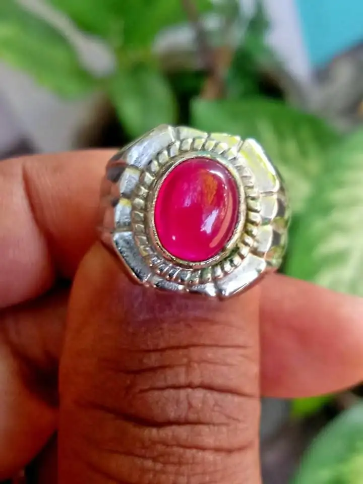 Cincin batu Siem rose ring 8