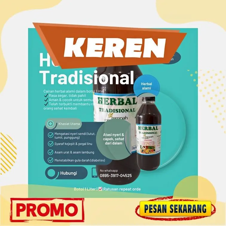 ʜᴇʀʙᴀʟ ᴏʙᴀᴛ ᴅᴇᴛᴏᴋs ᴘᴇʀᴜᴛ ʙᴇsᴀʀ & ʙᴇʀᴀᴛ ʙᴀᴅᴀɴ ᴛɪᴅᴀᴋ sᴛᴀʙɪʟ