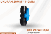 Ready Stok Ball Valve Hdpe Compression UK 20-110mm Distributor Resmi