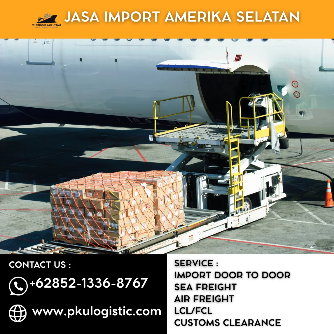 Import barang dari Amerika Selatan