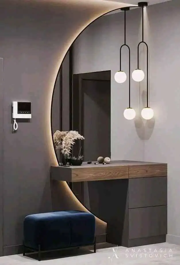 Interior rumah hpl Kichenset Lemari baju Meja rias Divan ranjang