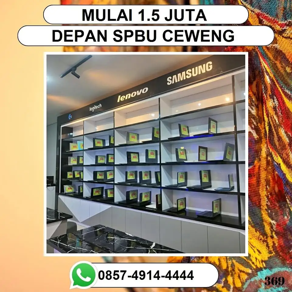 LAPTOP SECOND MURAH BERGARANSI MULAI 1.5 JUTA