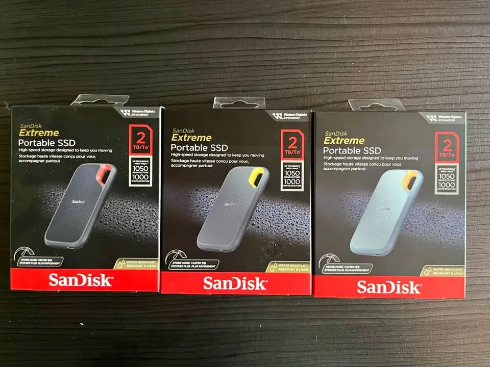 Pengadaan SSD SanDisk 1TB dan 2TB