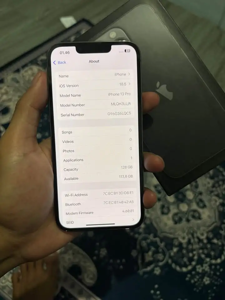 Iphone 13 pro 128 fullset