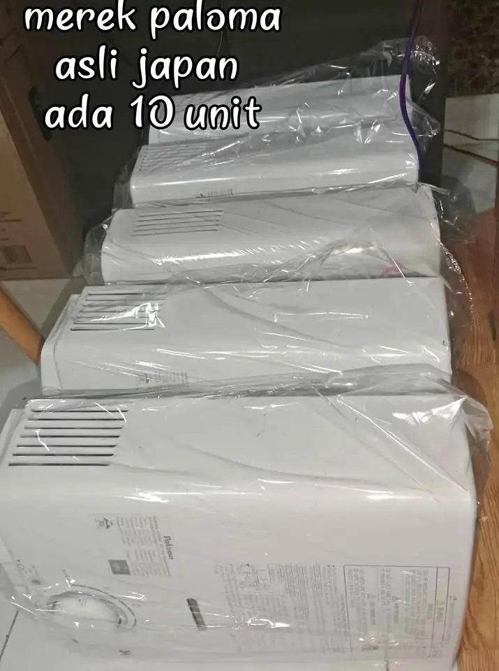 Water heater merek Paloma asli japan orisinil,bisa coba sepuasnya