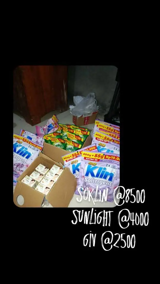 Jual sabun mandi, cuci baju, cuci piring