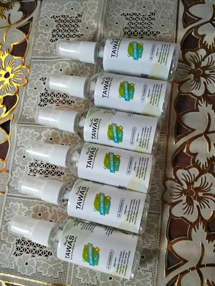 Deodorant alami dari tawas