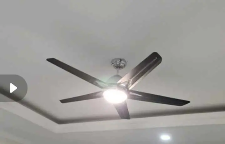Lampu hias new kipas+ lampu LED+ remote ukuran 54 inch, elegan mewaah.