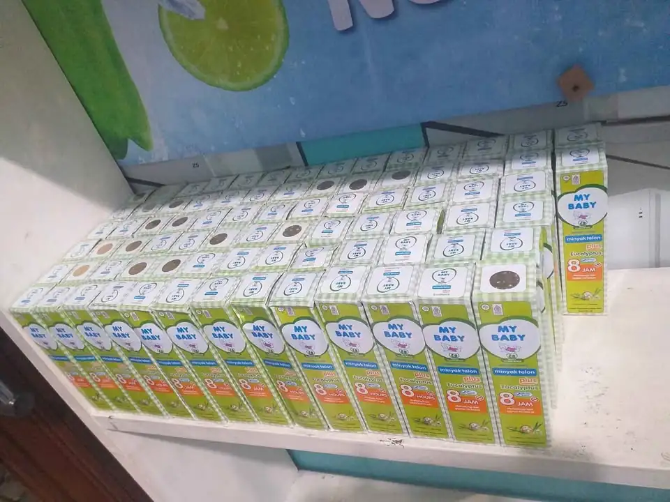 MY BABY MINYAK TELON 150ML IJO READY BANYAK GROSIR