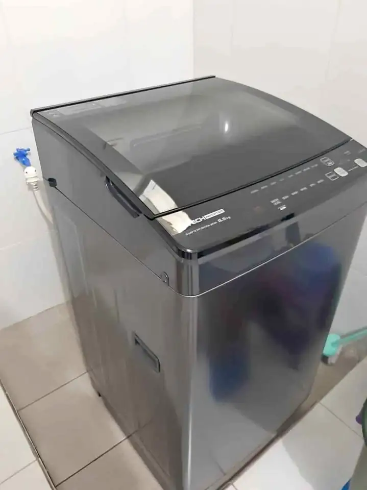 Mesin cuci Sharp j-tech inverter ES-M8500XT-SA 8.5KG