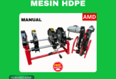 Mesin Las Pipa Hdpe 160mm Manual 4 Clamp – Ready STOK di Jakarta