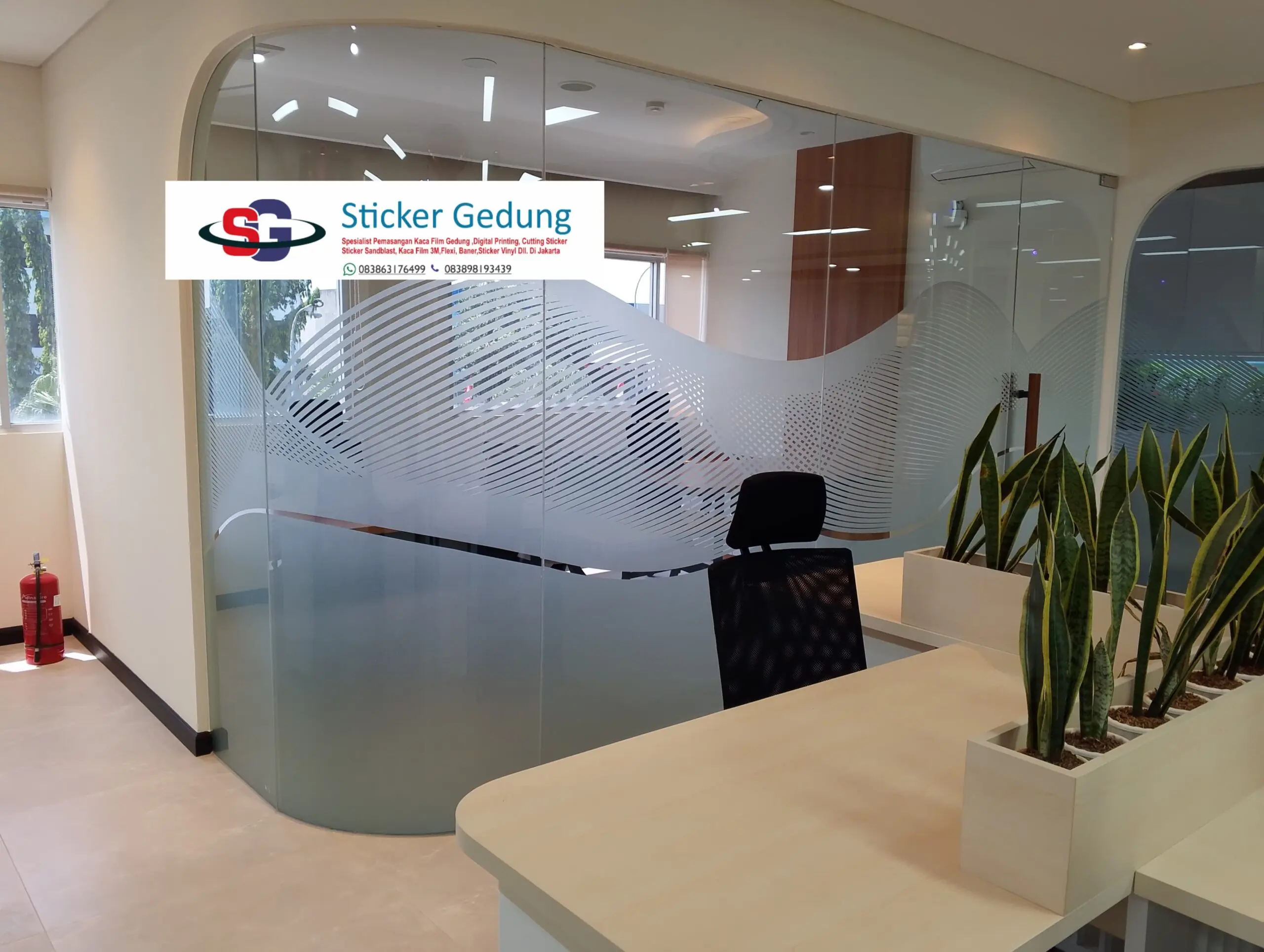 JASA CUTTING SANDBLAST STICKER Di Jakarta Selatan