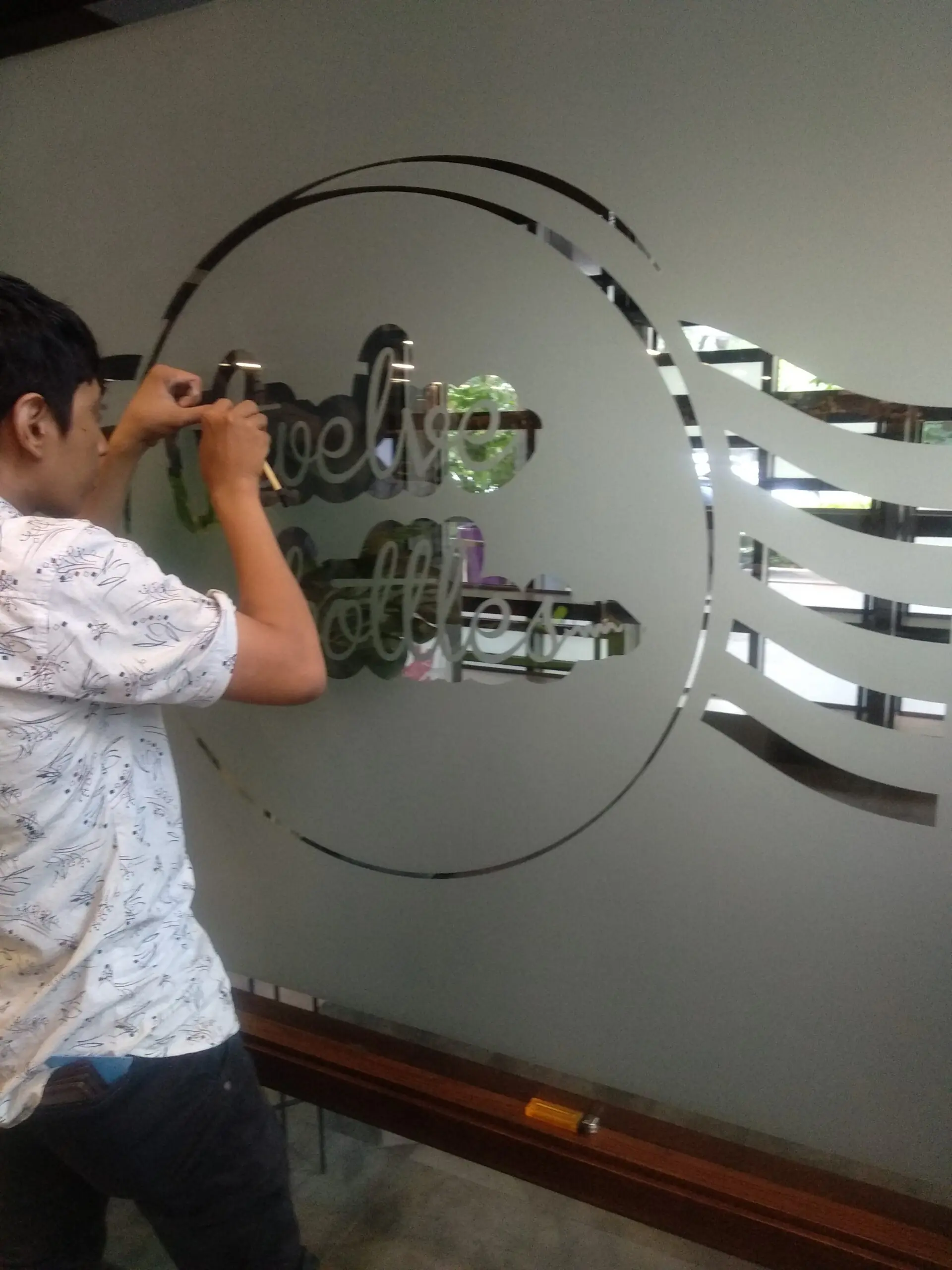 Cutting sticker sandblast jakarta