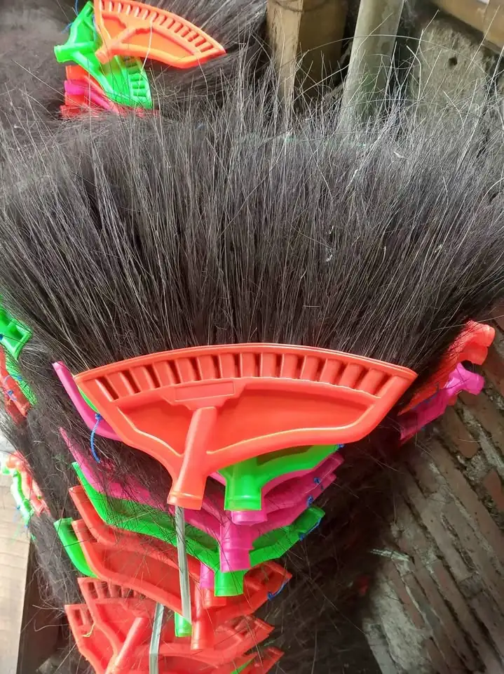 Sapu ijuk, jahit