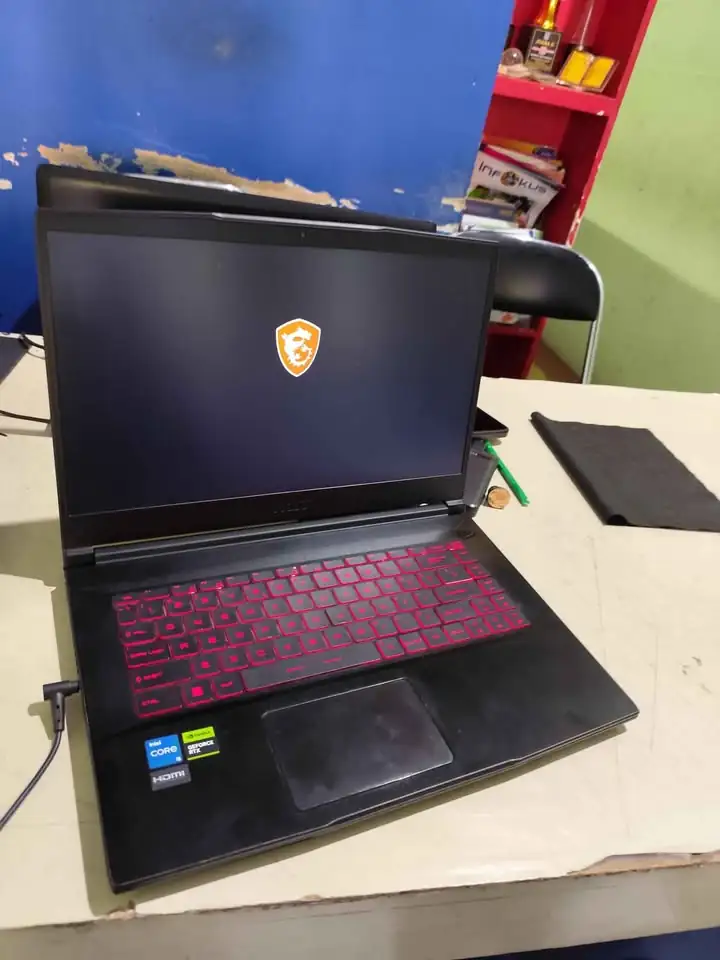 Laptop Gaming MSI Thin GF63 12UCX-244ID, RAM 16GB, SSD 512GB