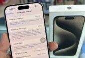 IPHONE 15 PRO 128 IBOX (Natural Titanium) Mulus Like New😍 Joss