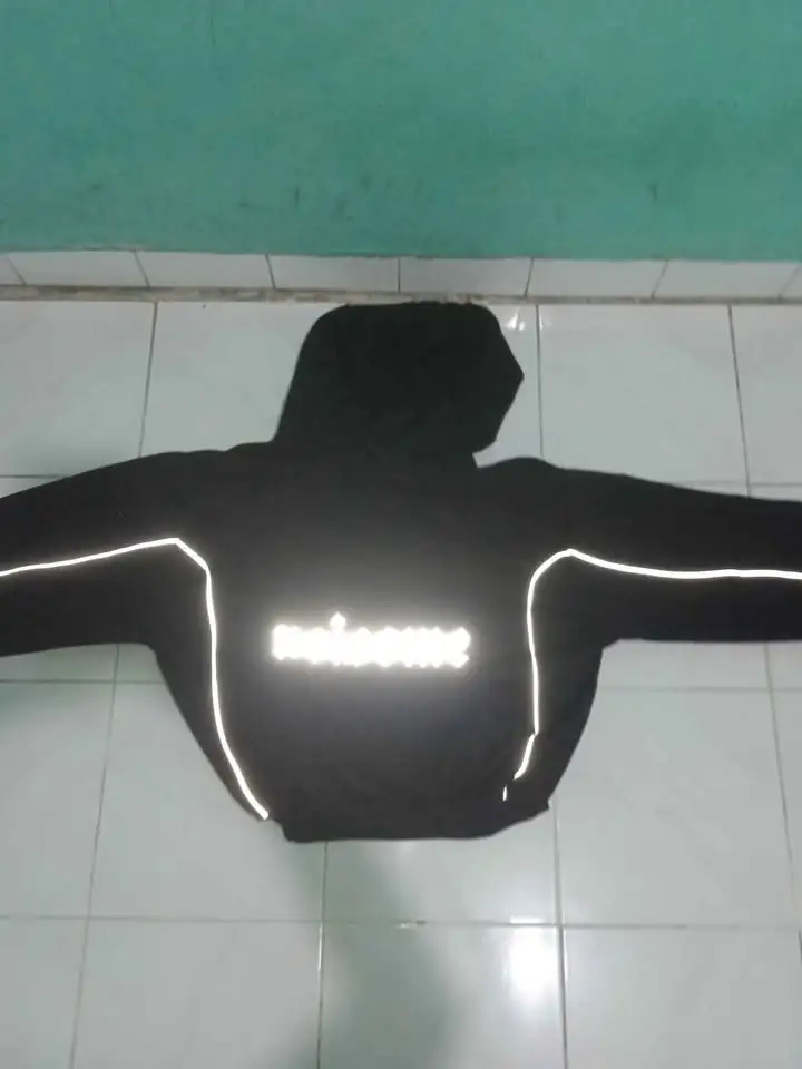 Fs jaket Hoodie menyala SZ XL