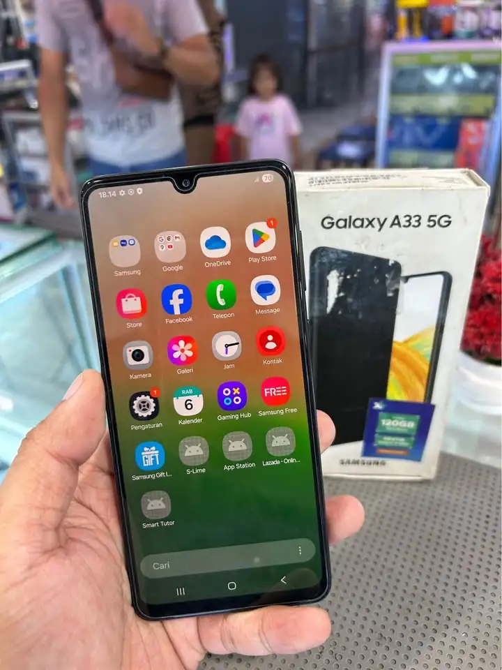 Samsung Galaxy A33 5G 8/128 GB Sein Fullset Ori😍