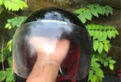 Helm scoopy hitam