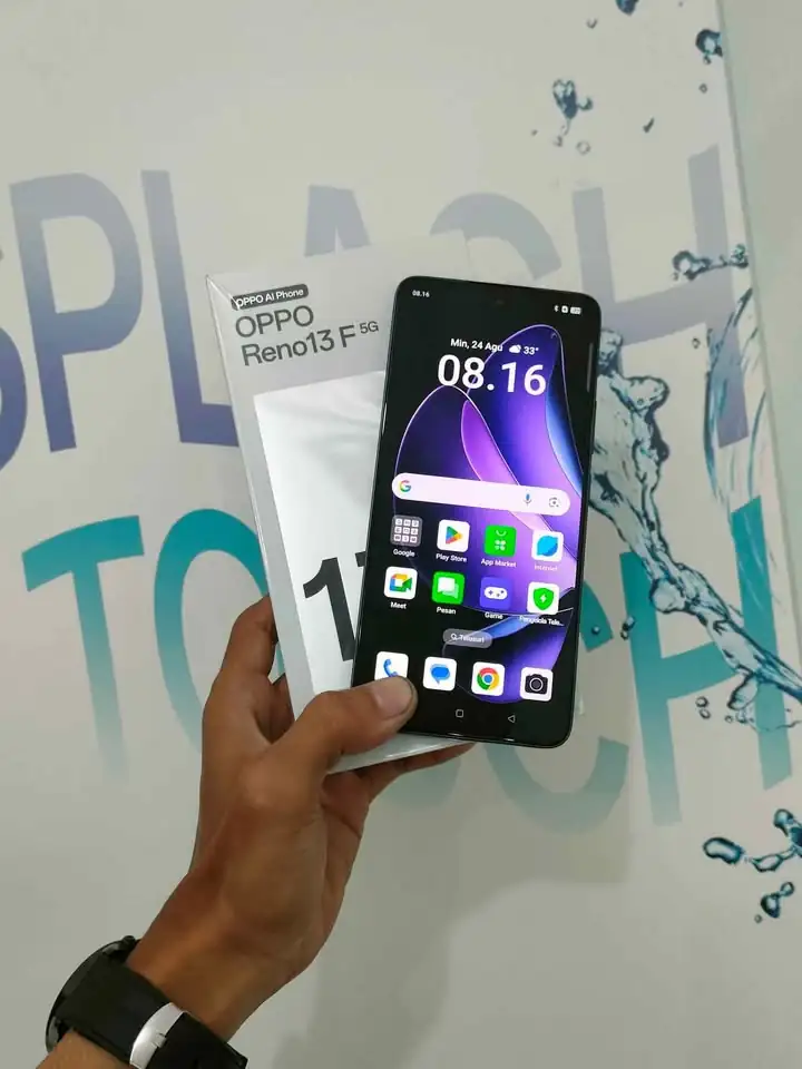 Oppo Reno 13F 5G. 8/256 Second Fullset Ori
