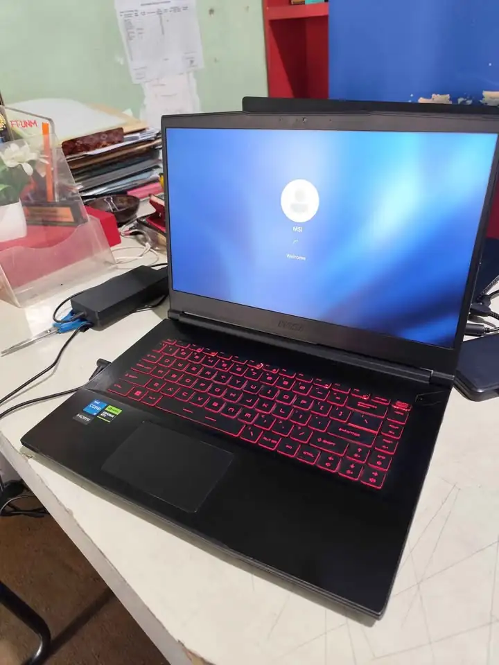 Laptop Gaming MSI Thin GF63 12UCX-244ID, RAM 16GB, SSD 512GB