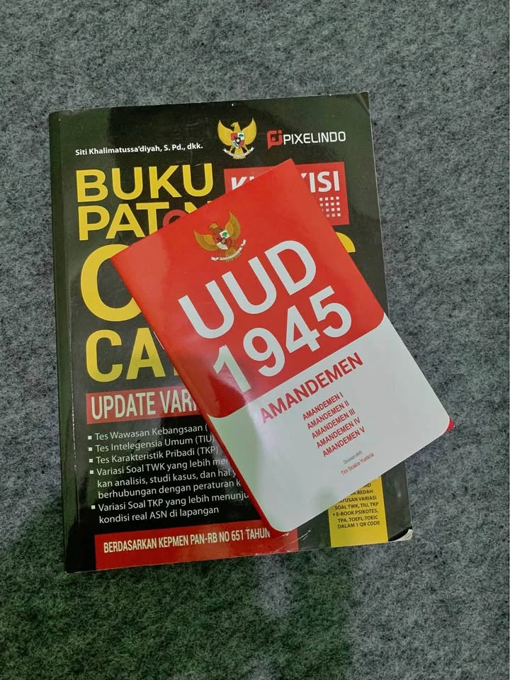Buku persiapan cpns Belum pernah dipake samsek