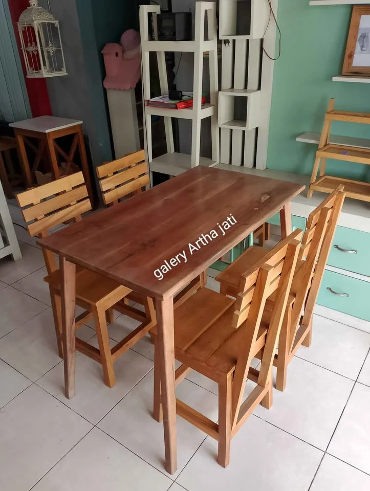 Jual Meja Dan Kursi Makan Kayu