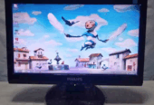 Jual monitor LCD Philip 16″ minus flek dalam,gambar normal,garansi