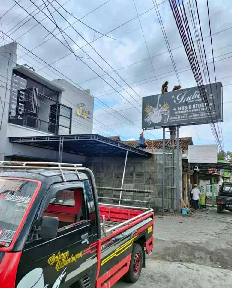 Baliho papan nama reklame murah berkwalitas