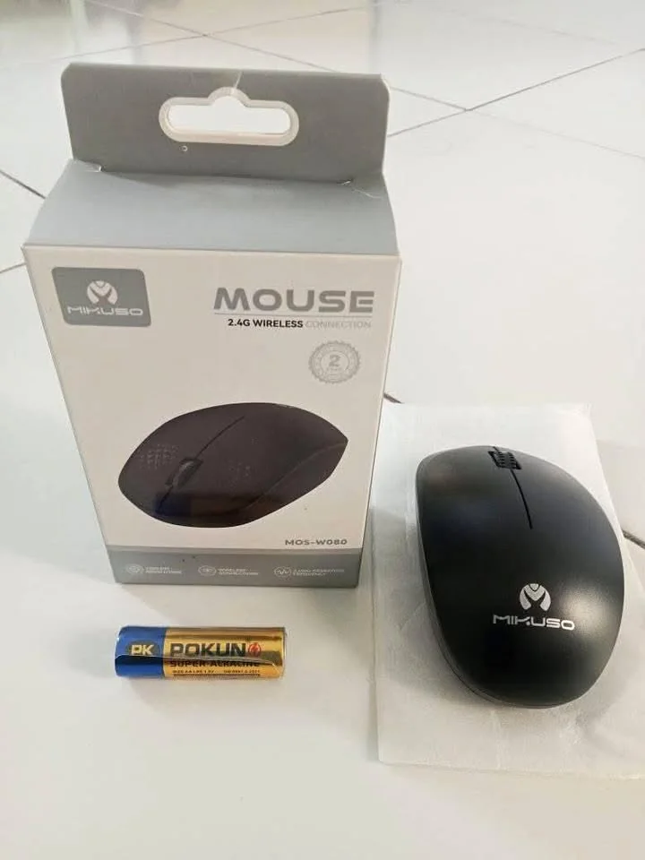Mouse Wireless Baru Merk Mikuso