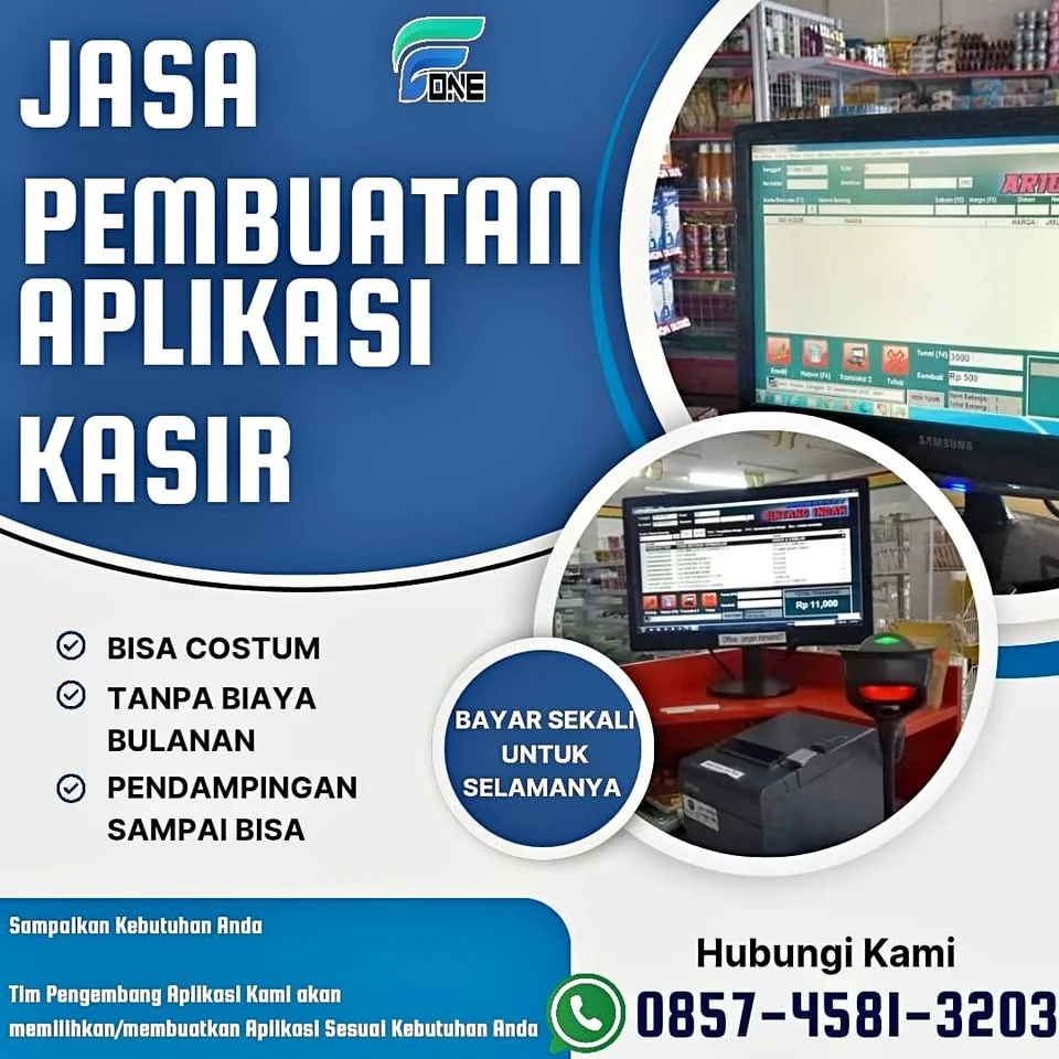 Aplikasi Kasir Toko Support Scan Barcode