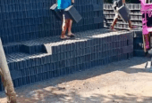 Batako pres mesin