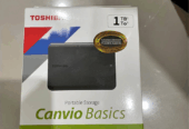 Harddisk Toshiba Canvio Basics 1TB (Baru)