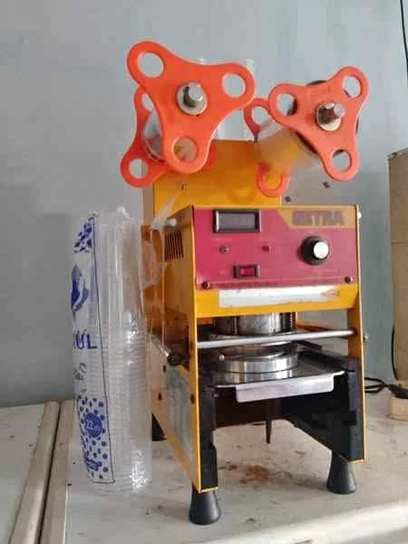 cup Sealer semi otomatis getra
