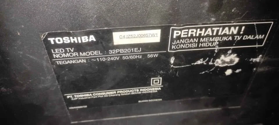 Led tv Toshiba 32in