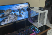 Jual 1 Set Pc ddr5 Gaming Rtx 5070 & monitor 32 inch 2k 165hz murah