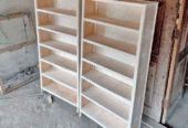 Jual Rak serbaguna+rak buku+rak baju+rak warung+rak helm Bahan Kayu