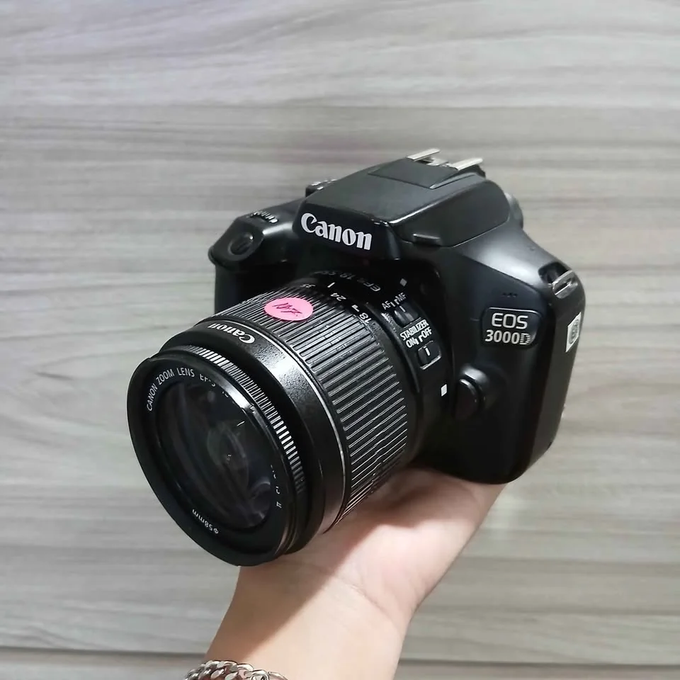kamera canon 3000d lensa 18-55mm
