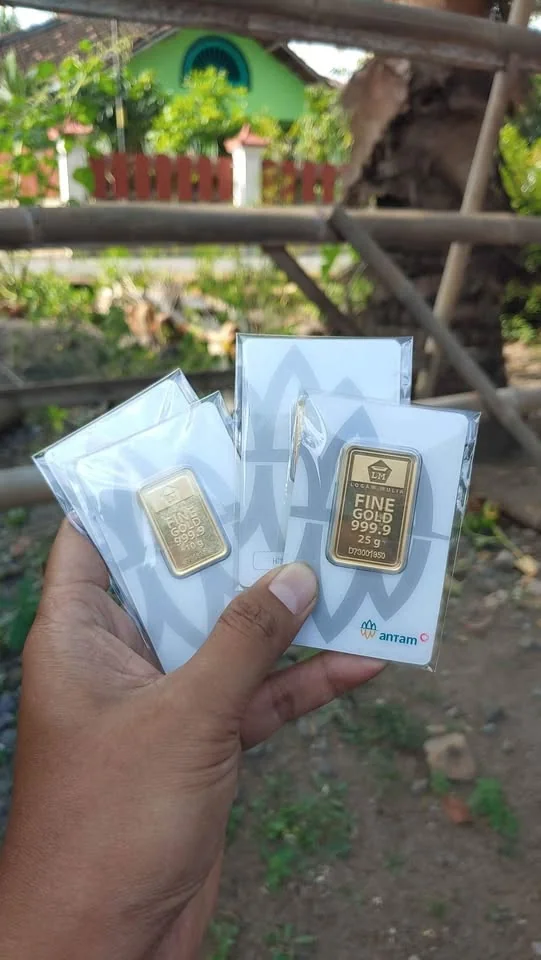 Jual beli Antam emas batangan